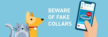 Fake seresto flea outlet collars